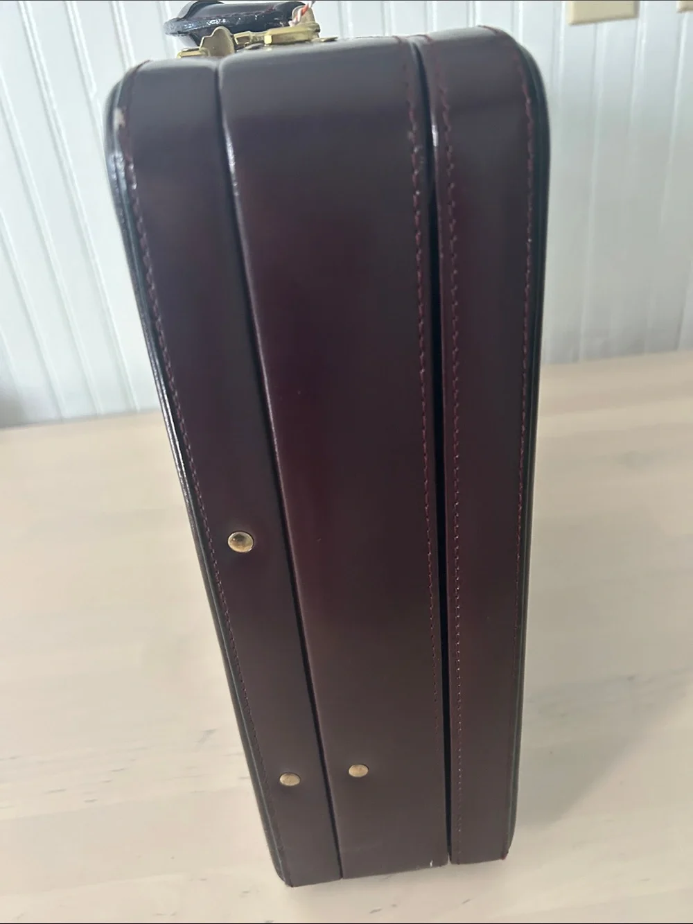Vintage Heritage Industries Hard-shell Top-grain Leather Briefcase